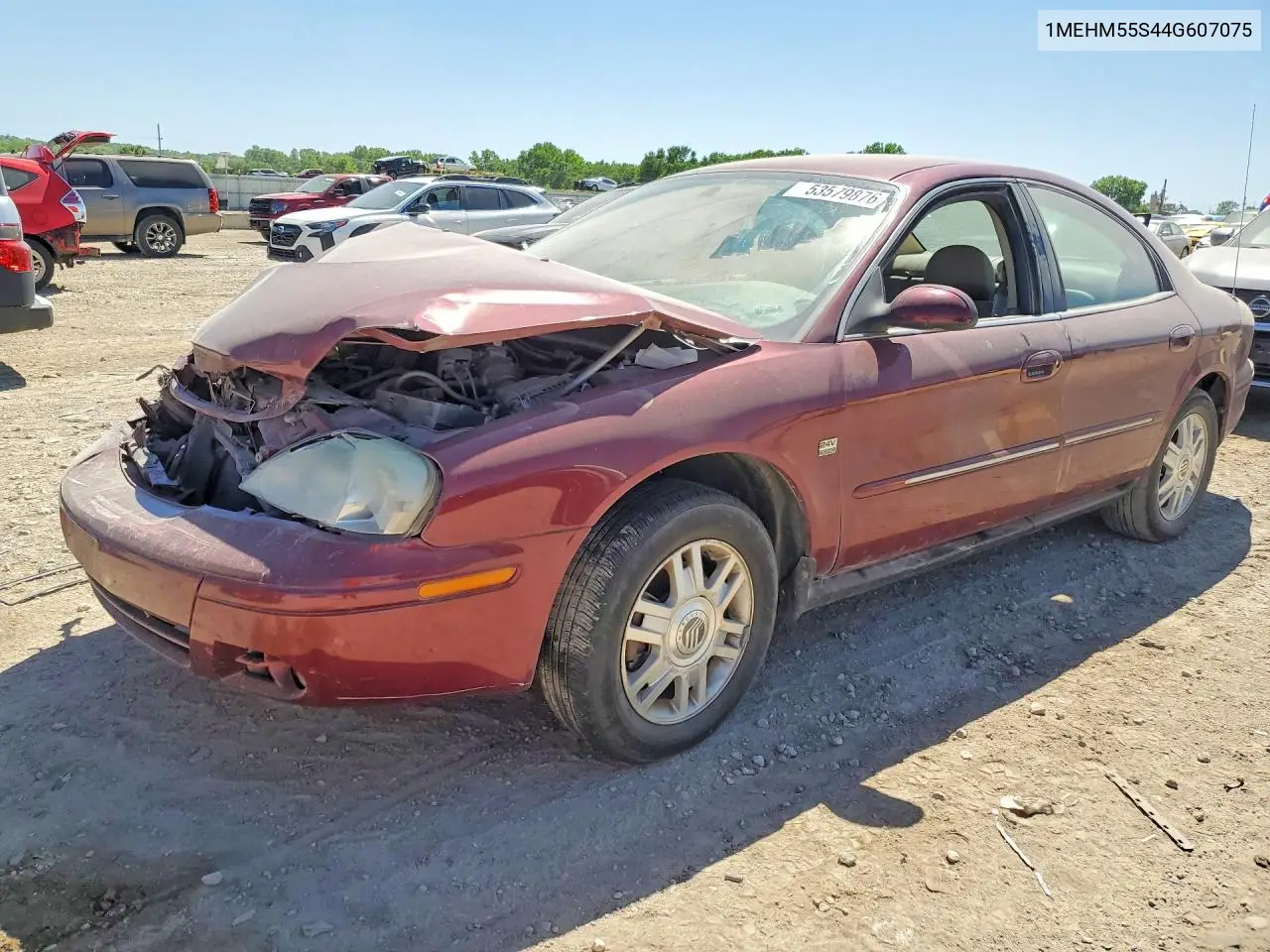 2004 Mercury Sable Ls Premium VIN: 1MEHM55S44G607075 Lot: 53579876