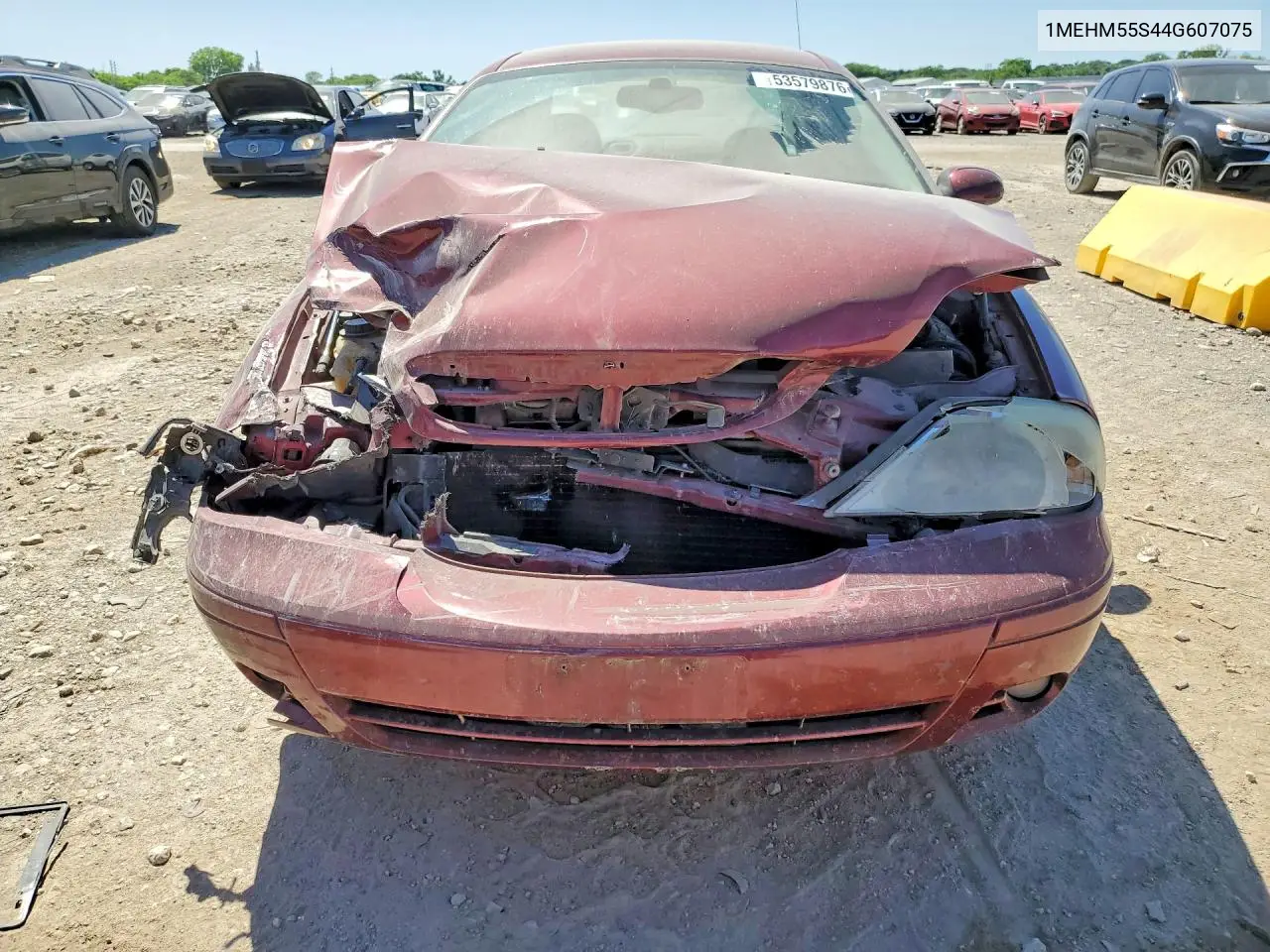 2004 Mercury Sable Ls Premium VIN: 1MEHM55S44G607075 Lot: 53579876