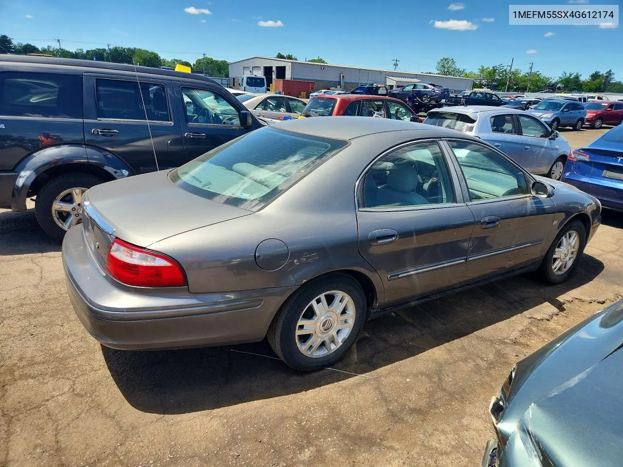 2004 Mercury Sable Ls Premium VIN: 1MEFM55SX4G612174 Lot: 56525826