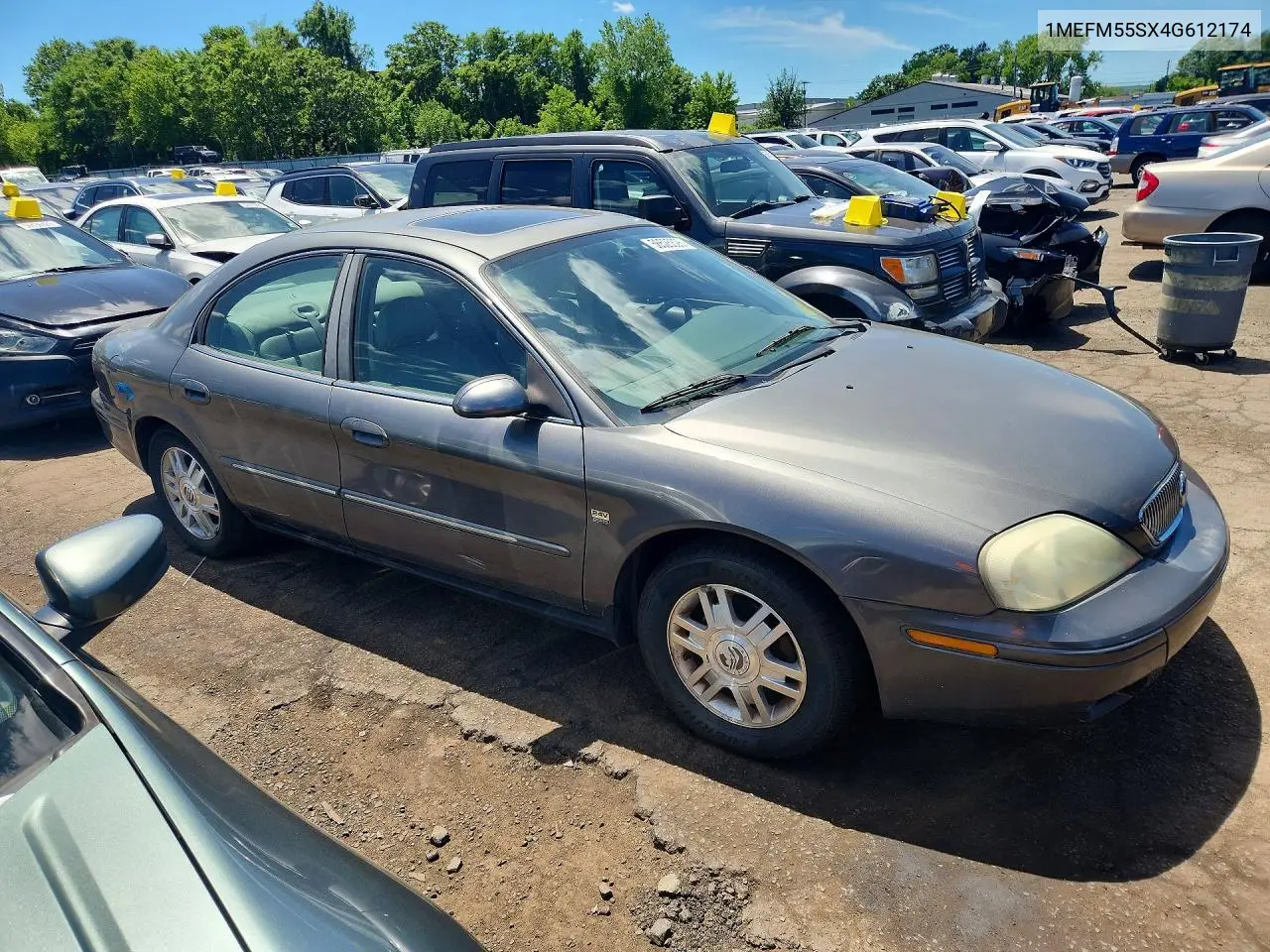 2004 Mercury Sable Ls Premium VIN: 1MEFM55SX4G612174 Lot: 56525826