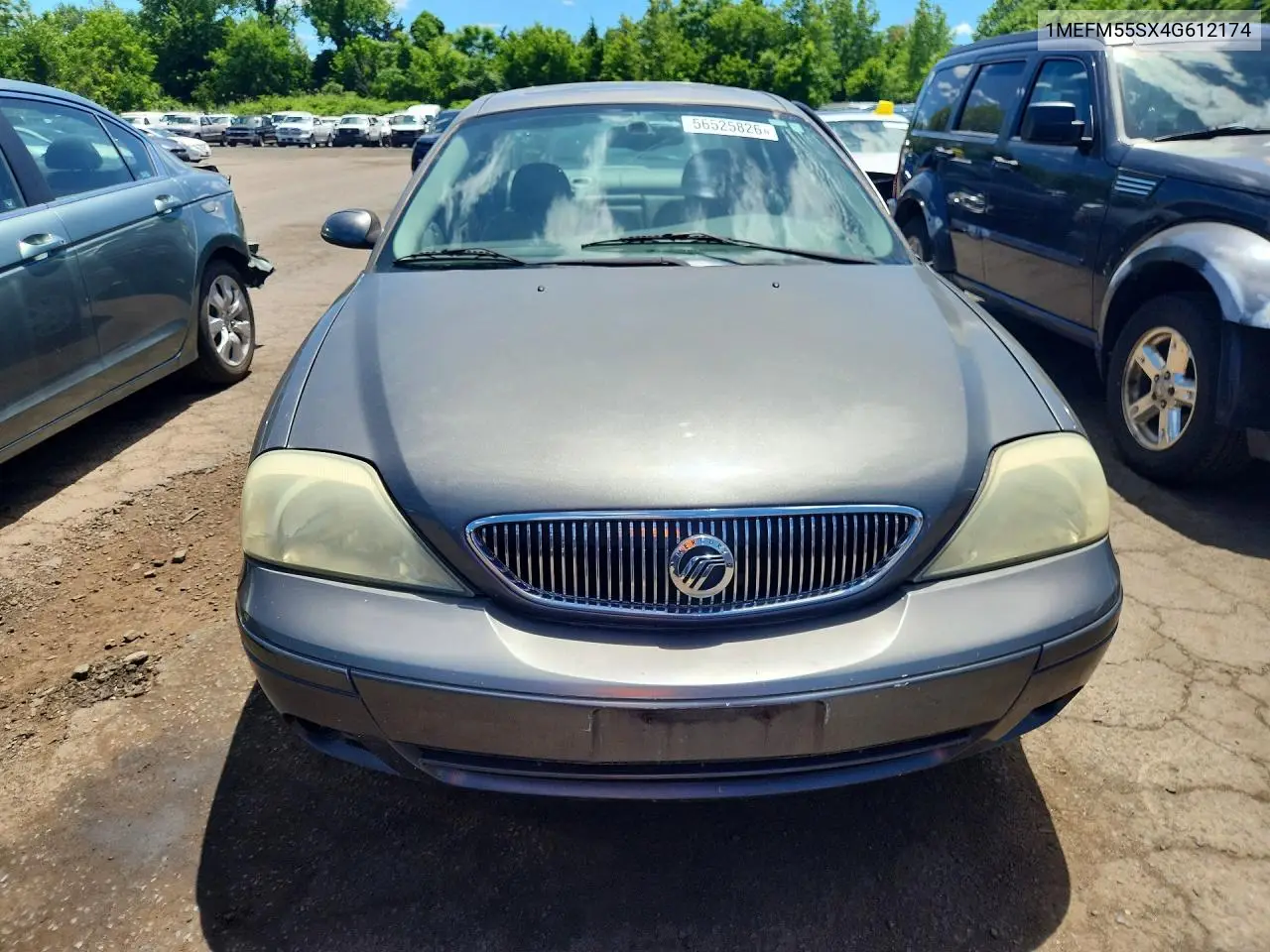 2004 Mercury Sable Ls Premium VIN: 1MEFM55SX4G612174 Lot: 56525826