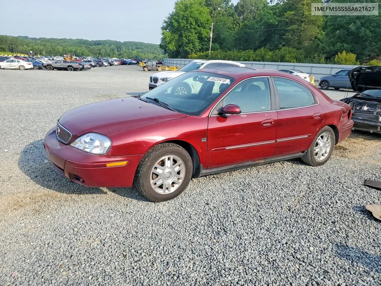 2005 Mercury Sable Ls Premium VIN: 1MEFM55S55A621627 Lot: 55220416