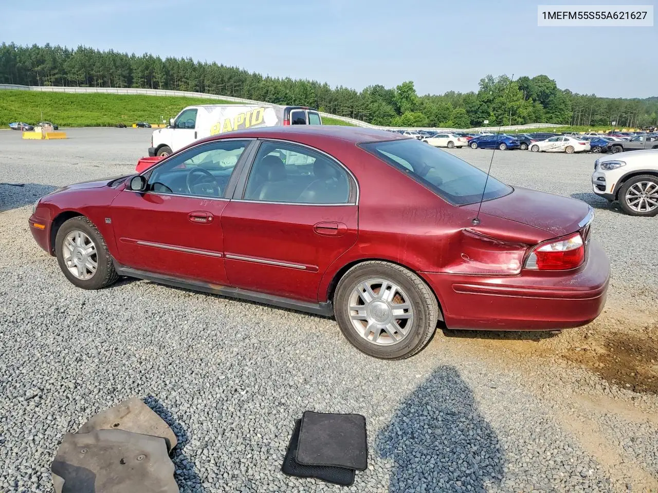 2005 Mercury Sable Ls Premium VIN: 1MEFM55S55A621627 Lot: 55220416