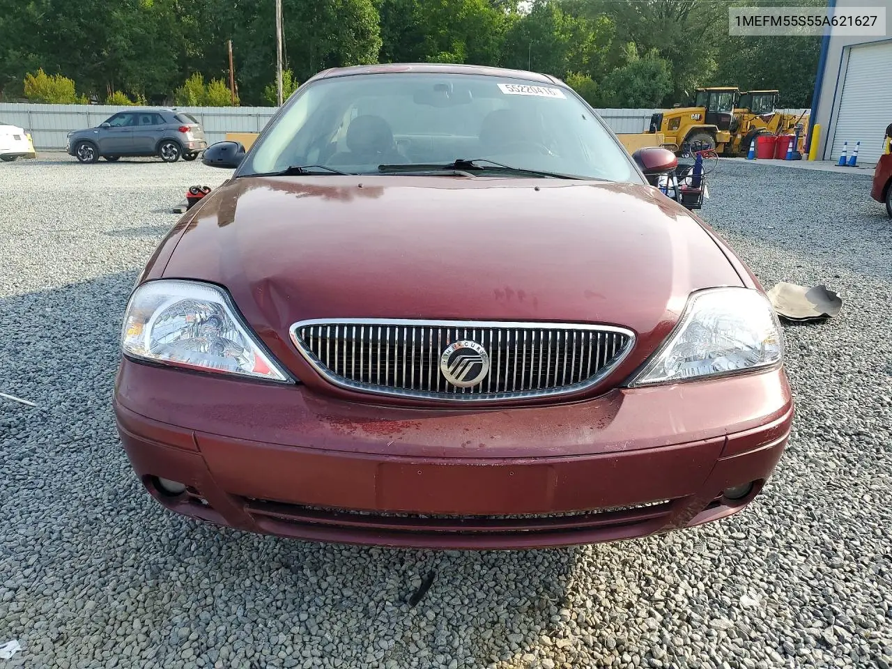 2005 Mercury Sable Ls Premium VIN: 1MEFM55S55A621627 Lot: 55220416