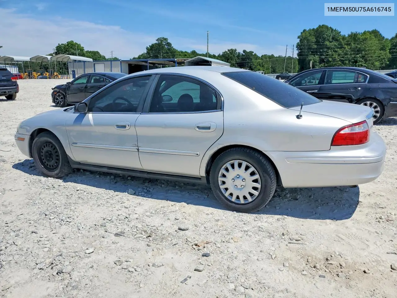 2005 Mercury Sable Gs VIN: 1MEFM50U75A616745 Lot: 56231046