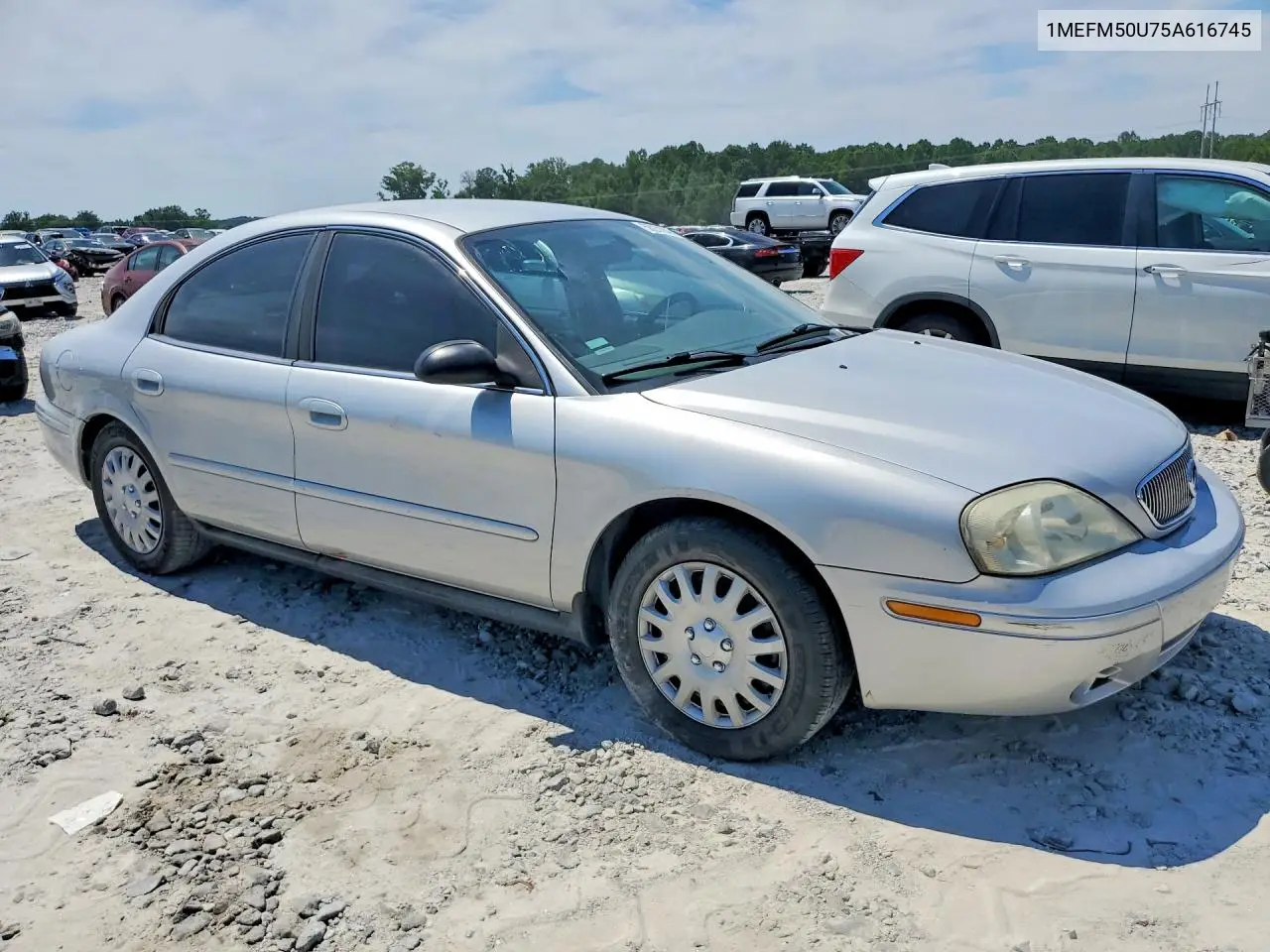 2005 Mercury Sable Gs VIN: 1MEFM50U75A616745 Lot: 56231046