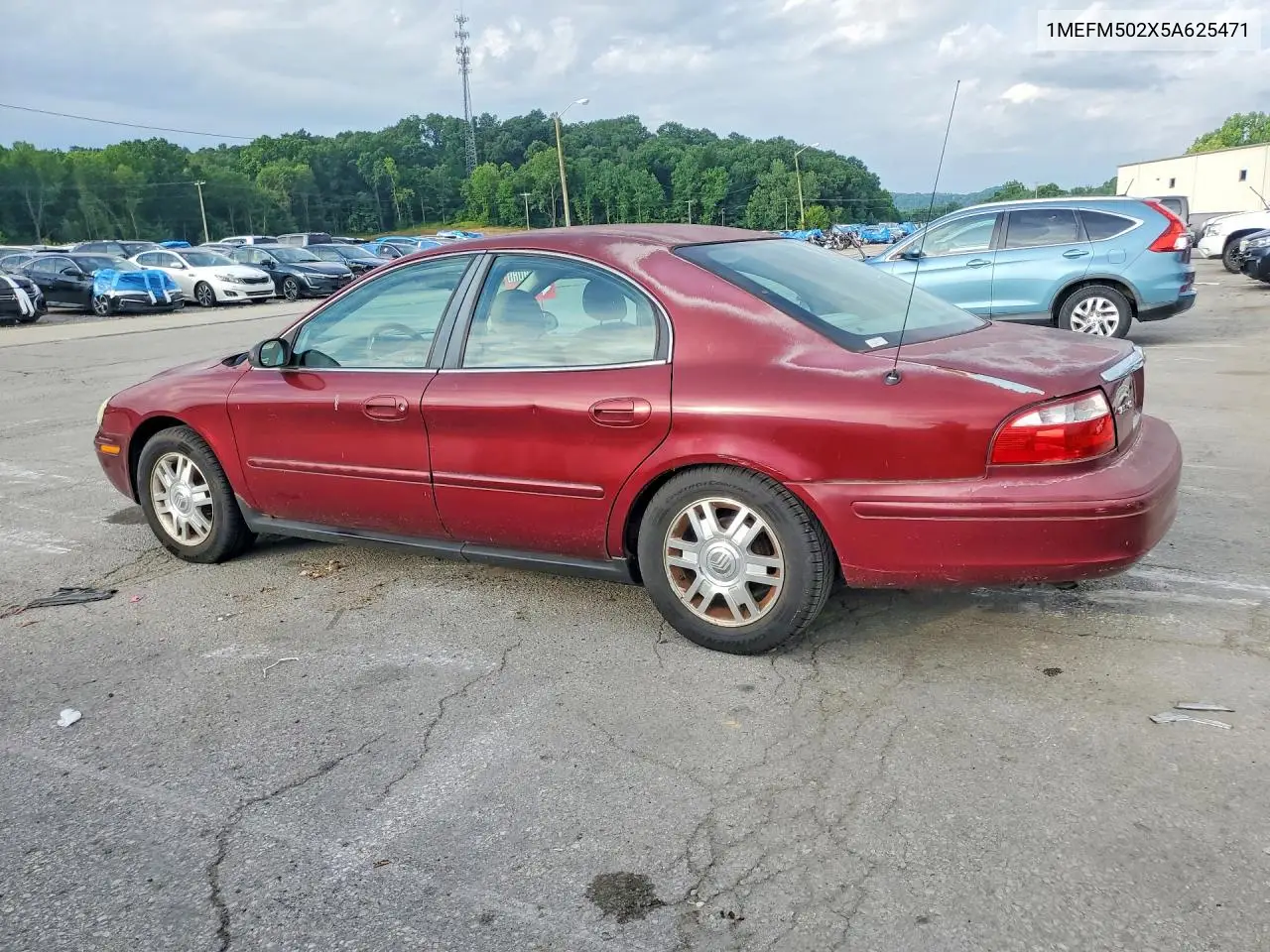 2005 Mercury Sable Gs VIN: 1MEFM502X5A625471 Lot: 56921316
