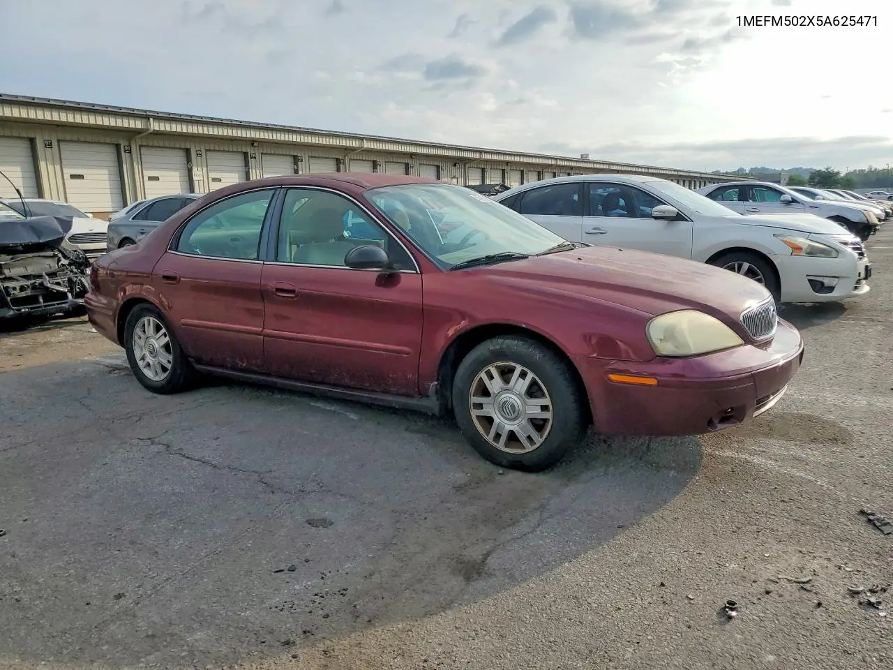 2005 Mercury Sable Gs VIN: 1MEFM502X5A625471 Lot: 56921316