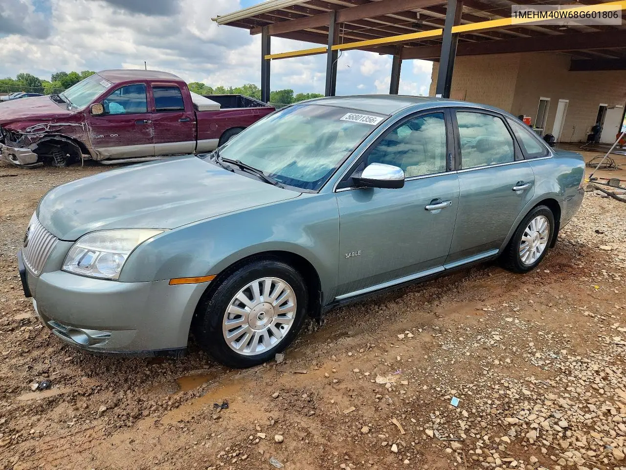 2008 Mercury Sable Luxury VIN: 1MEHM40W68G601806 Lot: 56801356