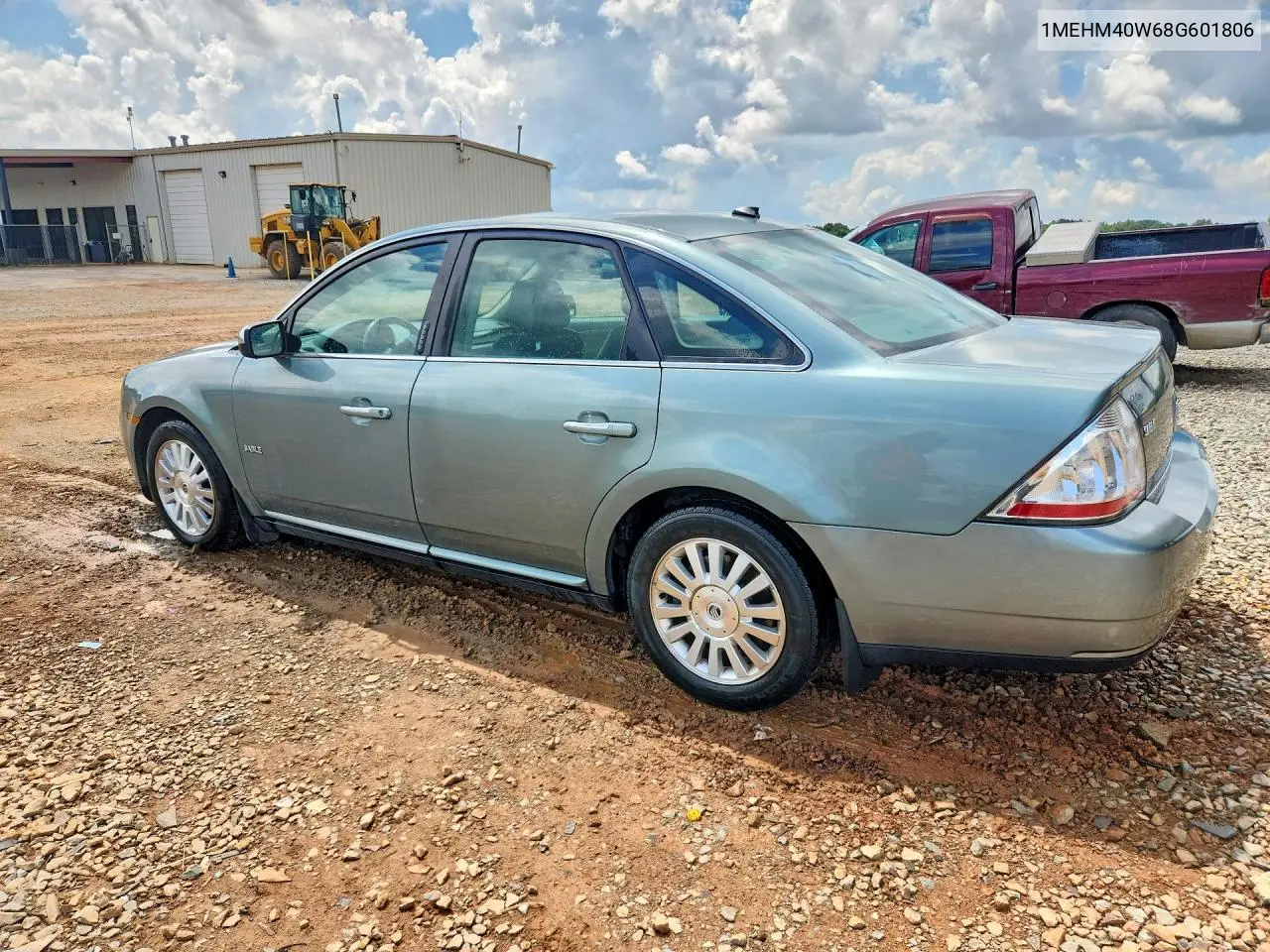 2008 Mercury Sable Luxury VIN: 1MEHM40W68G601806 Lot: 56801356