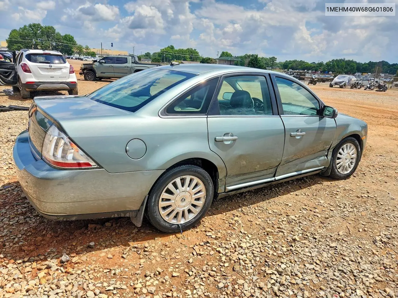2008 Mercury Sable Luxury VIN: 1MEHM40W68G601806 Lot: 56801356