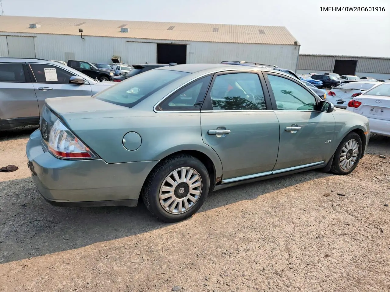 2008 Mercury Sable Luxury VIN: 1MEHM40W28G601916 Lot: 59276916