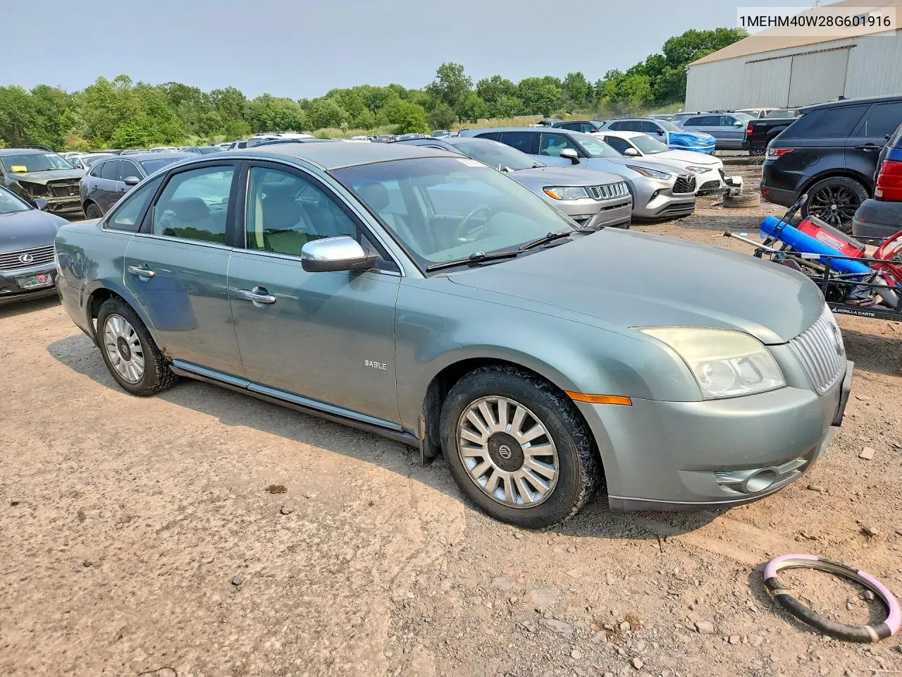 2008 Mercury Sable Luxury VIN: 1MEHM40W28G601916 Lot: 59276916