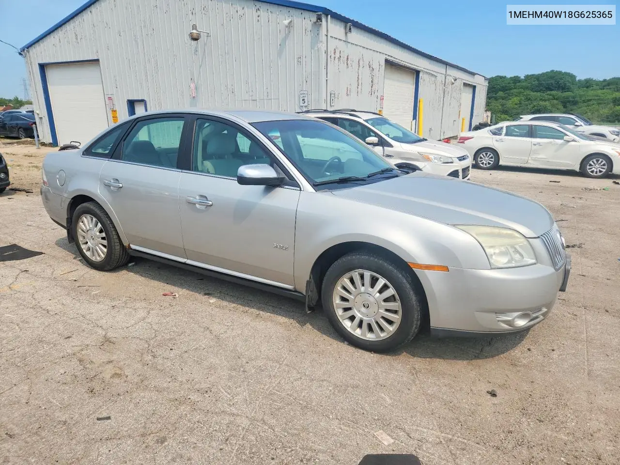 2008 Mercury Sable Luxury VIN: 1MEHM40W18G625365 Lot: 60861766