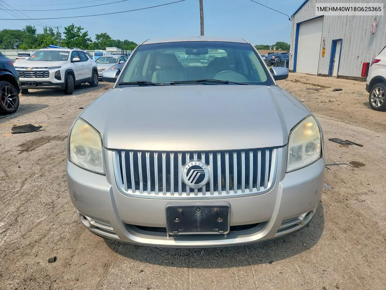 2008 Mercury Sable Luxury VIN: 1MEHM40W18G625365 Lot: 60861766