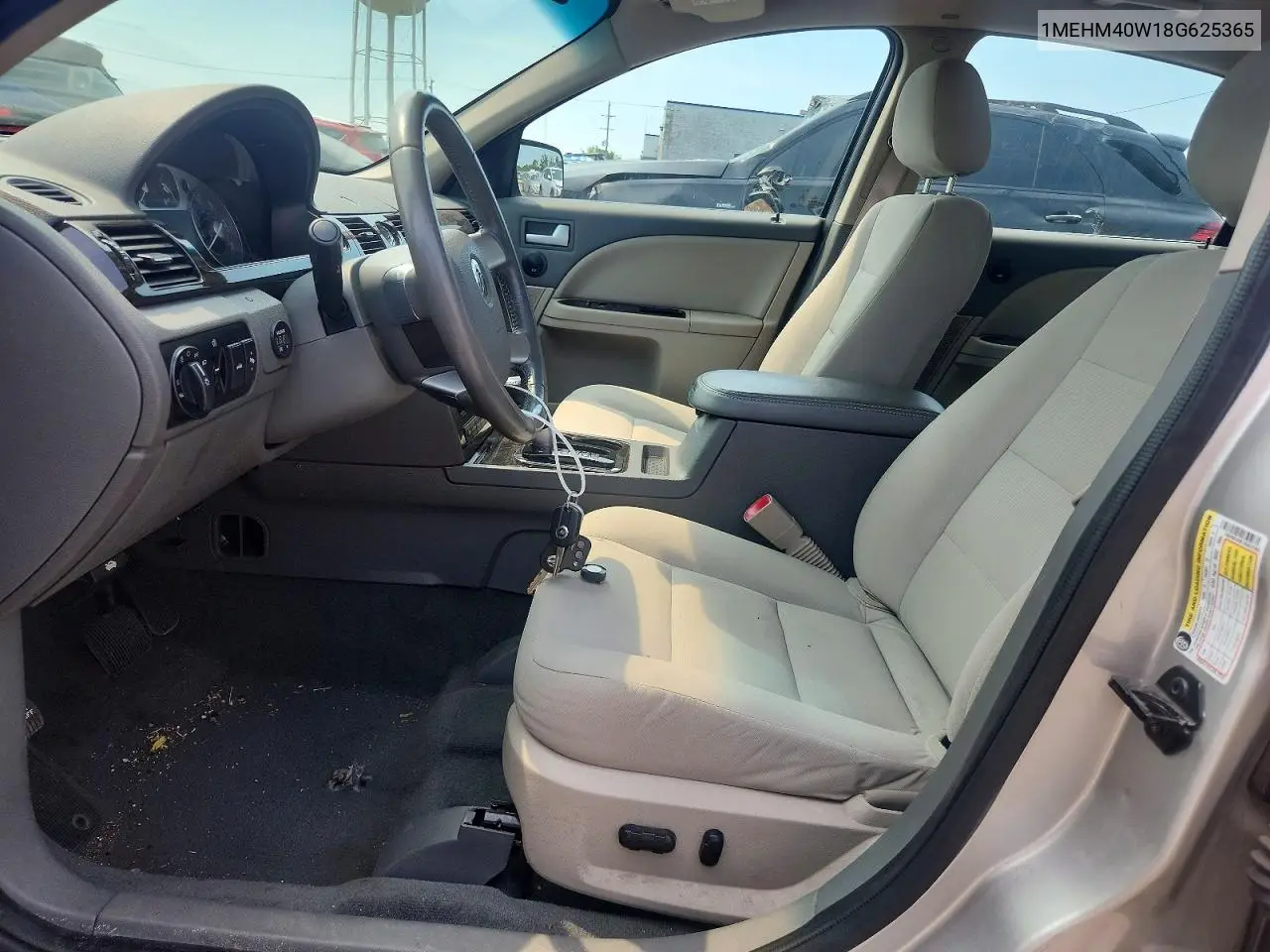 2008 Mercury Sable Luxury VIN: 1MEHM40W18G625365 Lot: 60861766