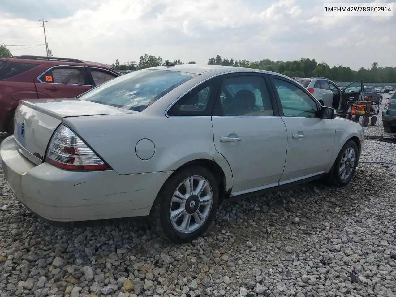 2008 Mercury Sable Premier VIN: 1MEHM42W78G602914 Lot: 75101125