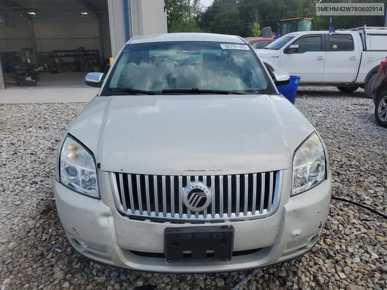 2008 Mercury Sable Premier VIN: 1MEHM42W78G602914 Lot: 75101125