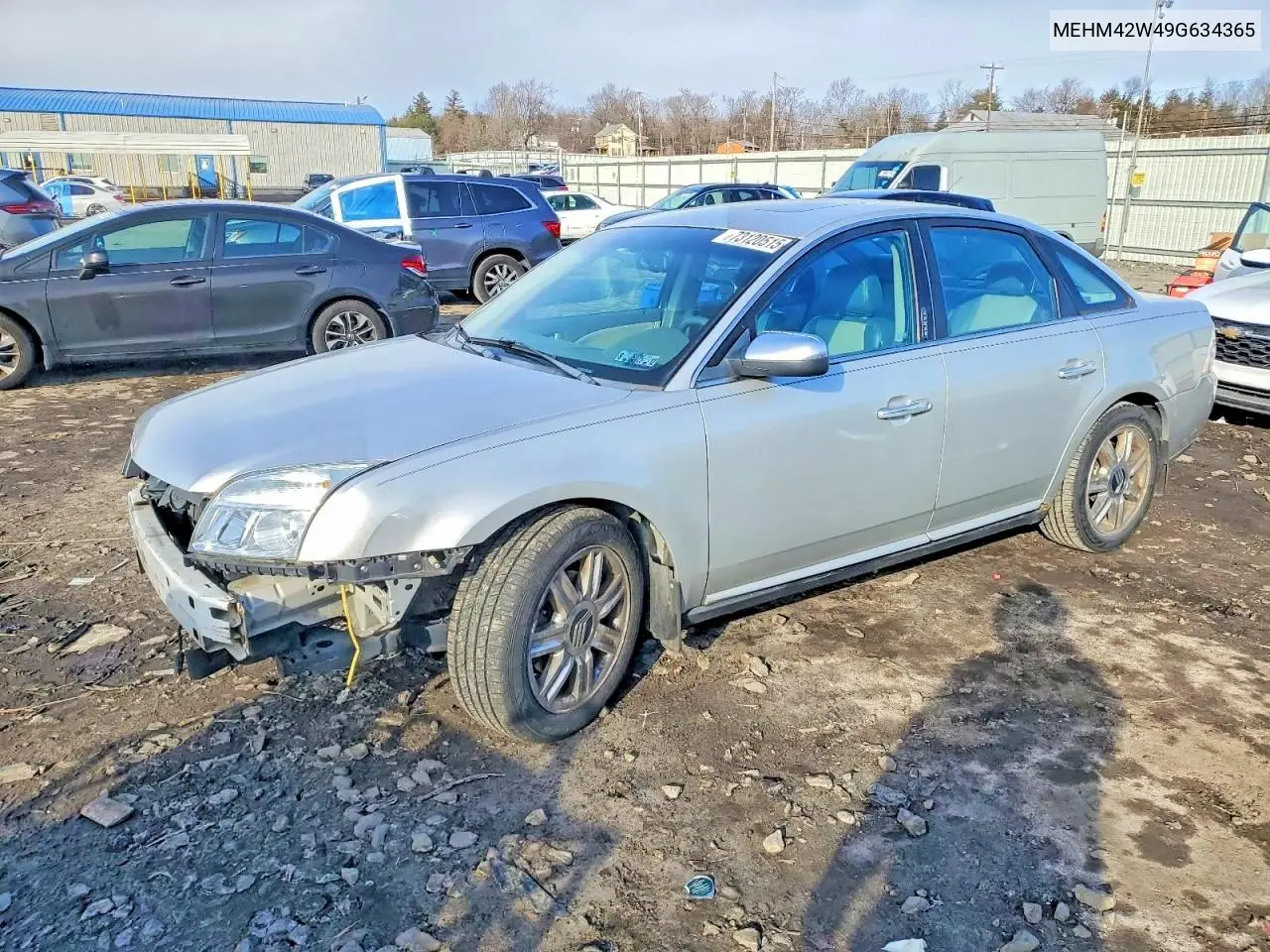 2009 Mercury Sable Premier VIN: MEHM42W49G634365 Lot: 51243496