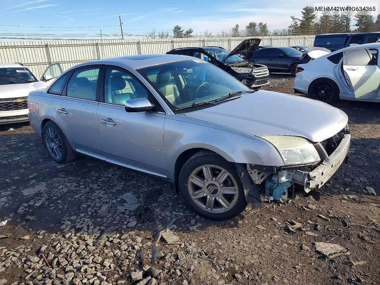 2009 Mercury Sable Premier VIN: MEHM42W49G634365 Lot: 51243496