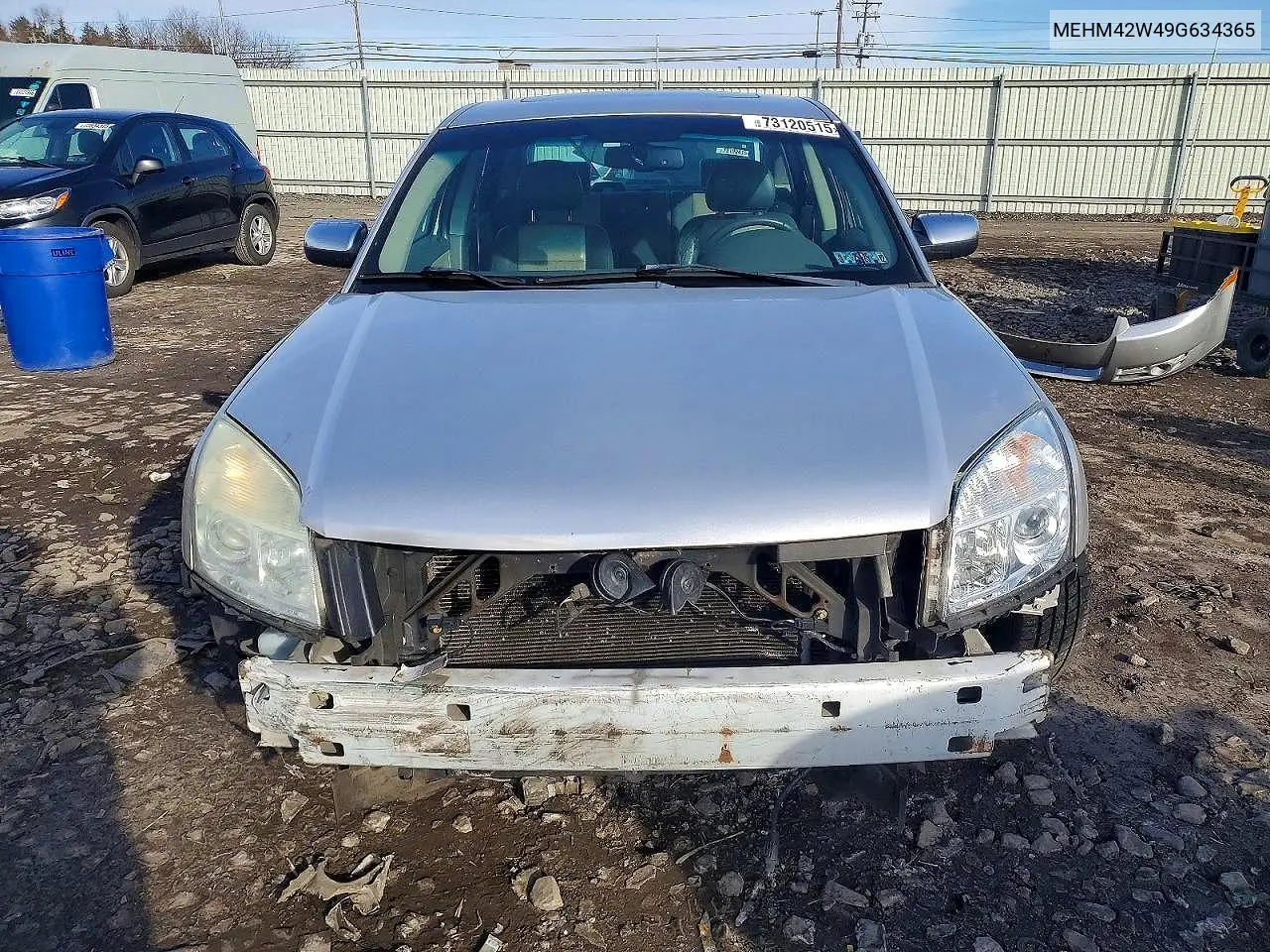 2009 Mercury Sable Premier VIN: MEHM42W49G634365 Lot: 51243496