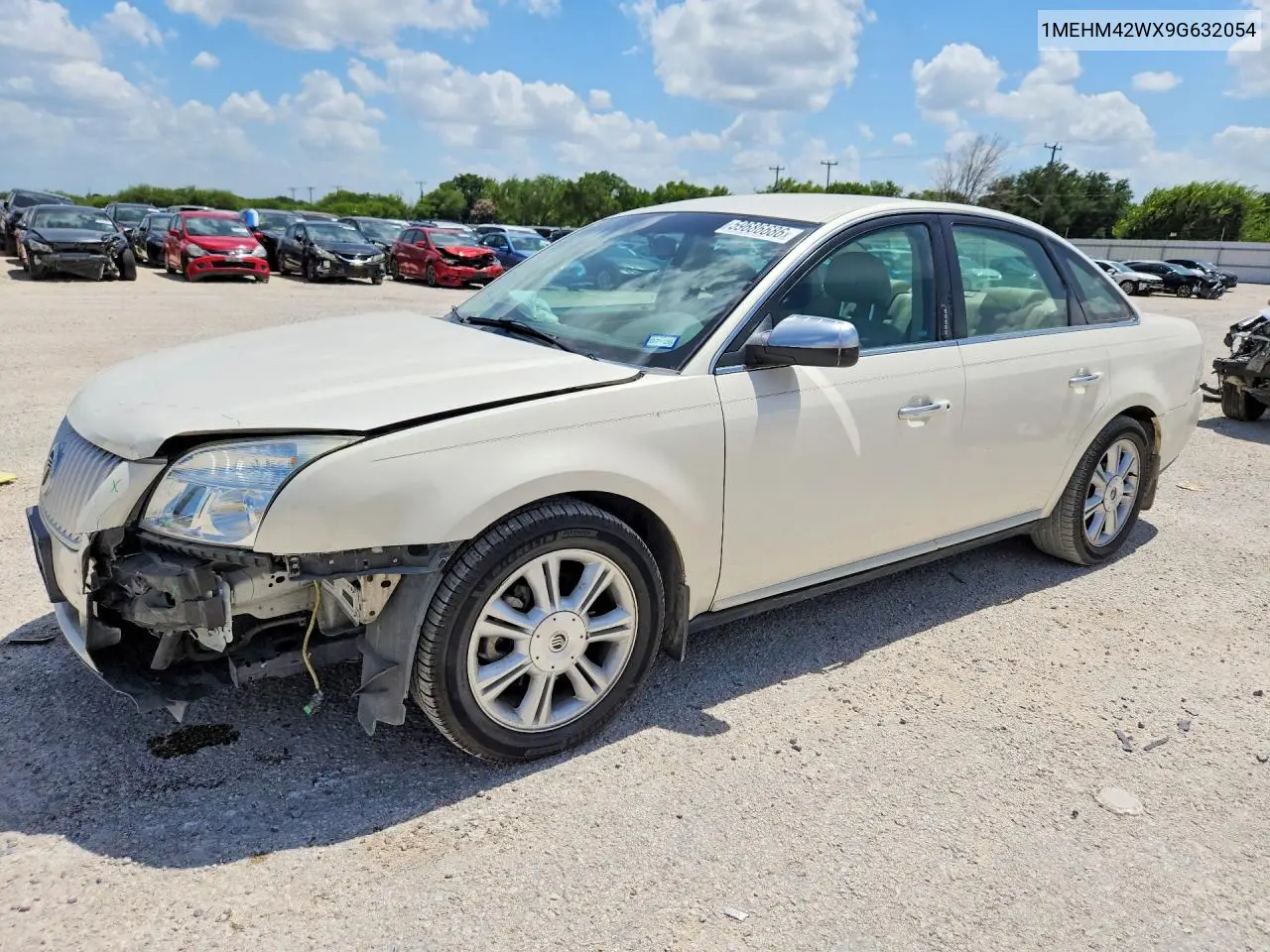 2009 Mercury Sable Premier VIN: 1MEHM42WX9G632054 Lot: 59686686