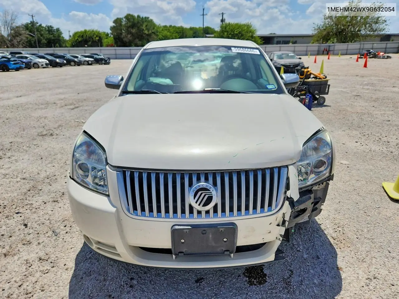 2009 Mercury Sable Premier VIN: 1MEHM42WX9G632054 Lot: 59686686