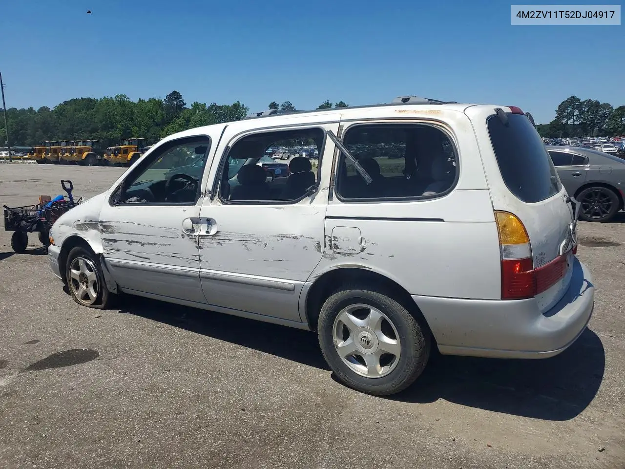 2002 Mercury Villager VIN: 4M2ZV11T52DJ04917 Lot: 55774836
