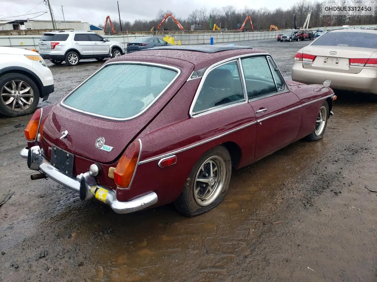 1974 Mg Midget VIN: GHD5UE331246 Lot: 45546126