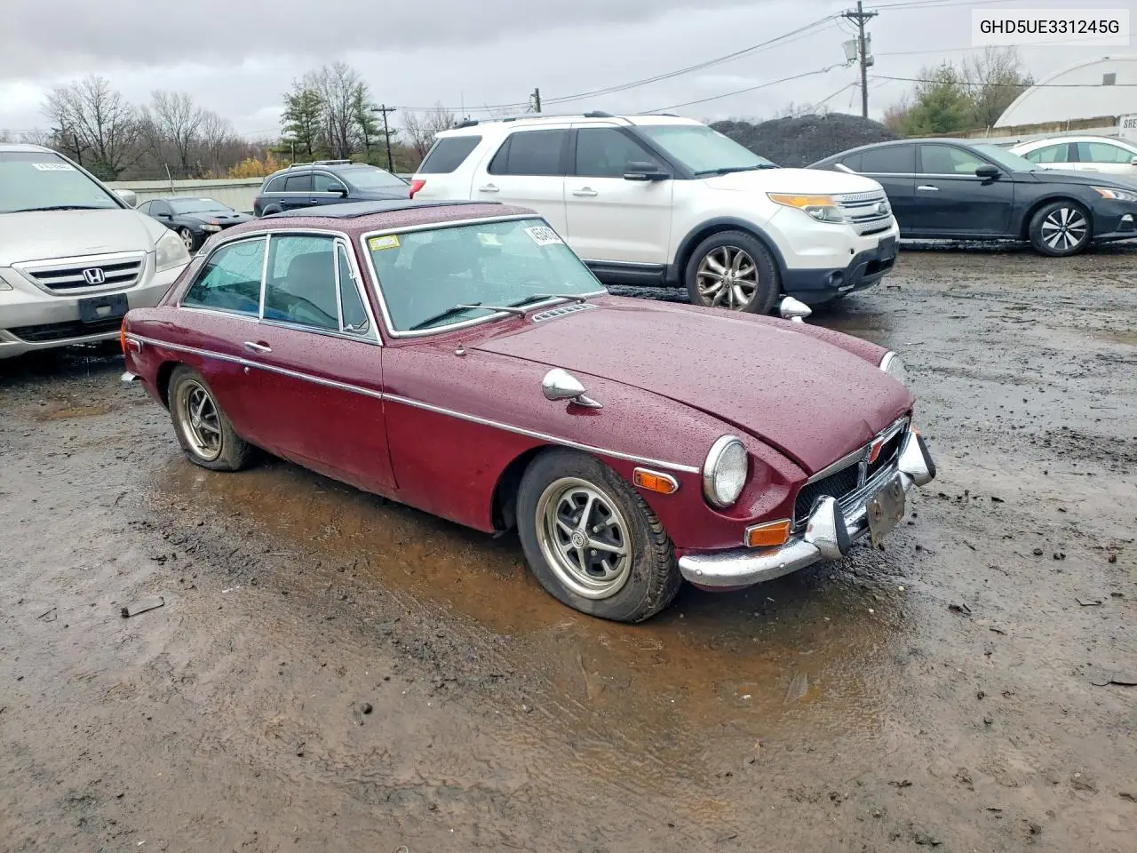 1974 Mg Midget VIN: GHD5UE331246 Lot: 45546126