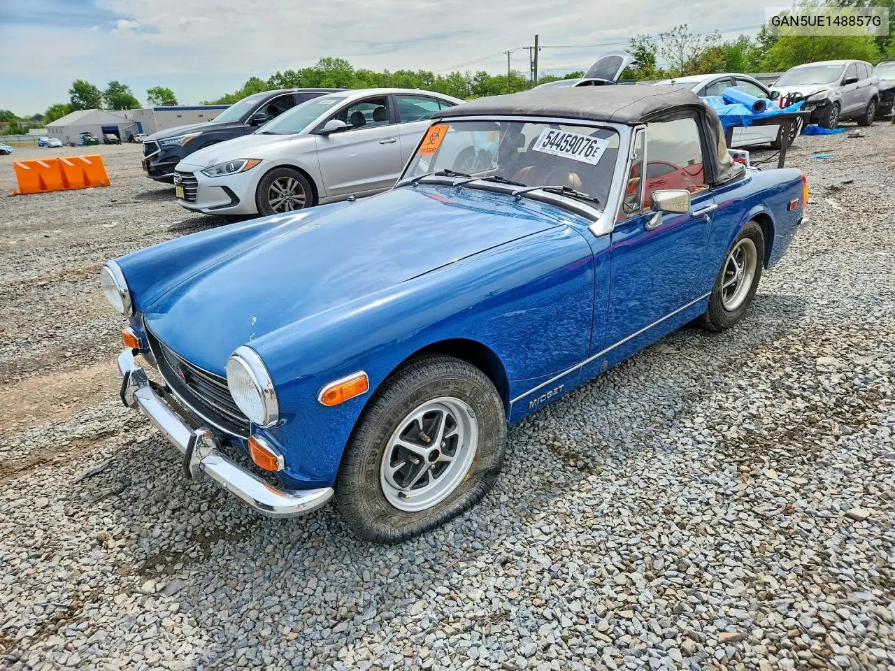 1974 Mg Midget VIN: GAN5UE148857 Lot: 54459076