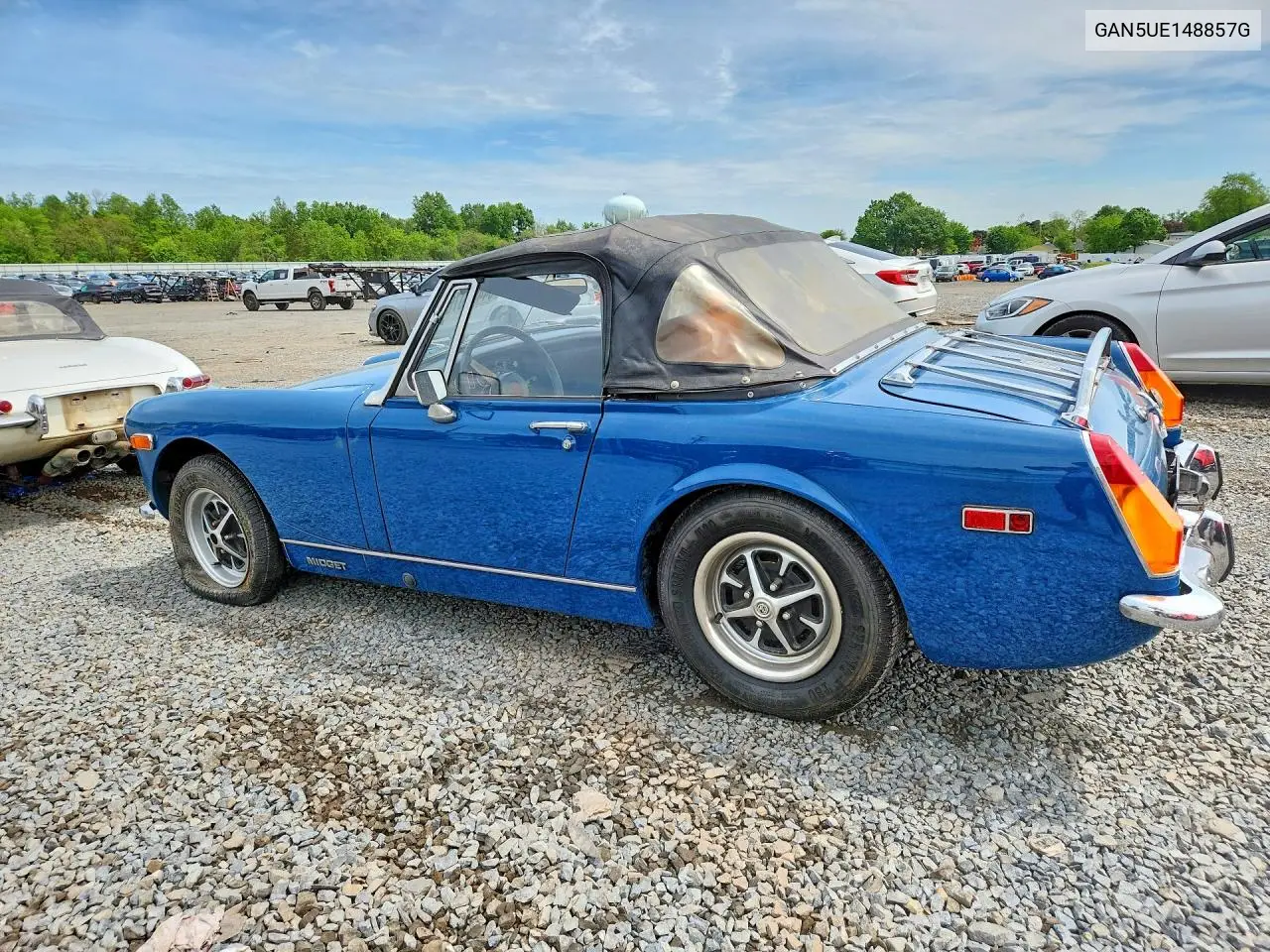 1974 Mg Midget VIN: GAN5UE148857 Lot: 54459076