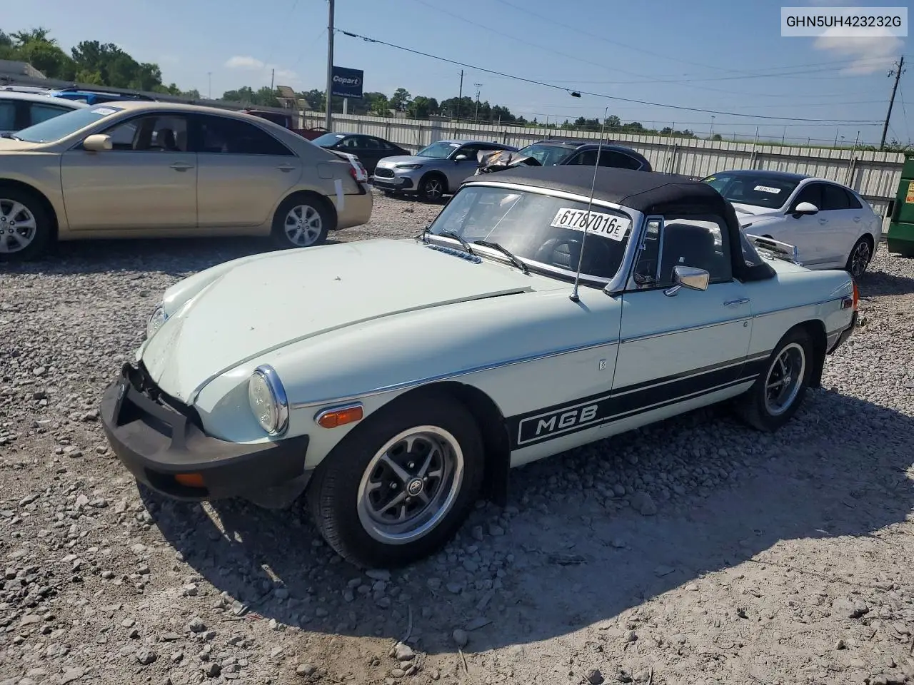 1977 Mg Conv B VIN: GHN5UH423232G Lot: 61787016
