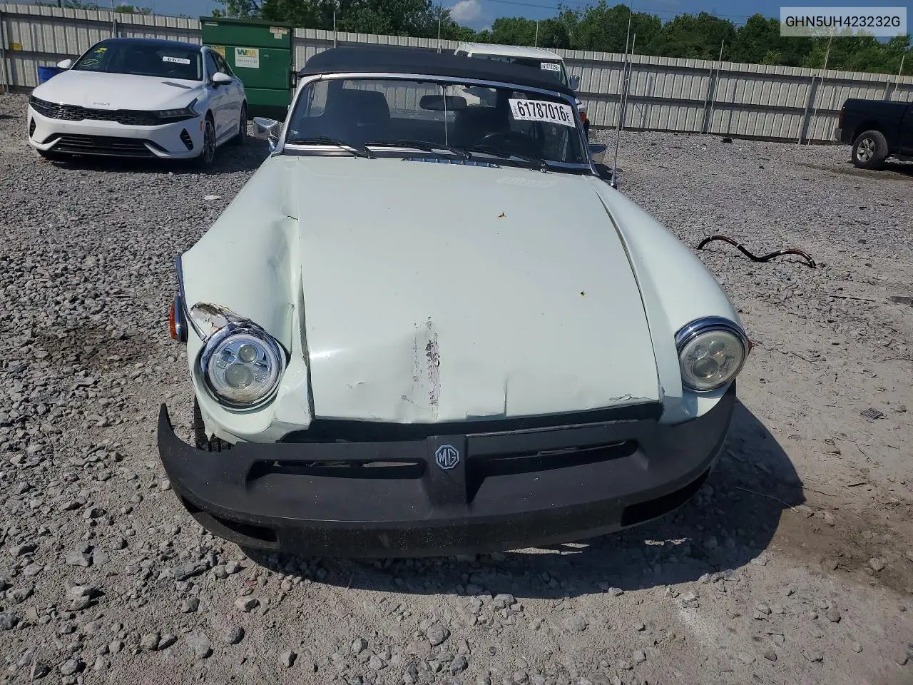 1977 Mg Conv B VIN: GHN5UH423232G Lot: 61787016