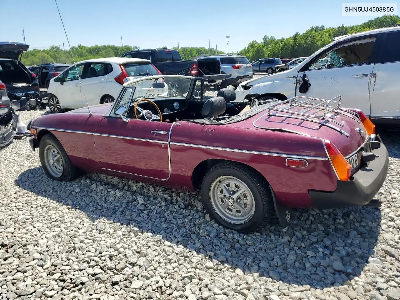 1978 Mg Mgb VIN: GHN5UJ450385G Lot: 55855146