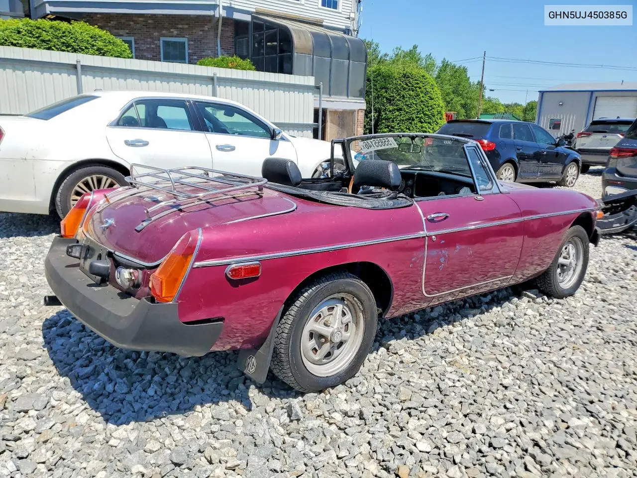 1978 Mg Mgb VIN: GHN5UJ450385G Lot: 55855146
