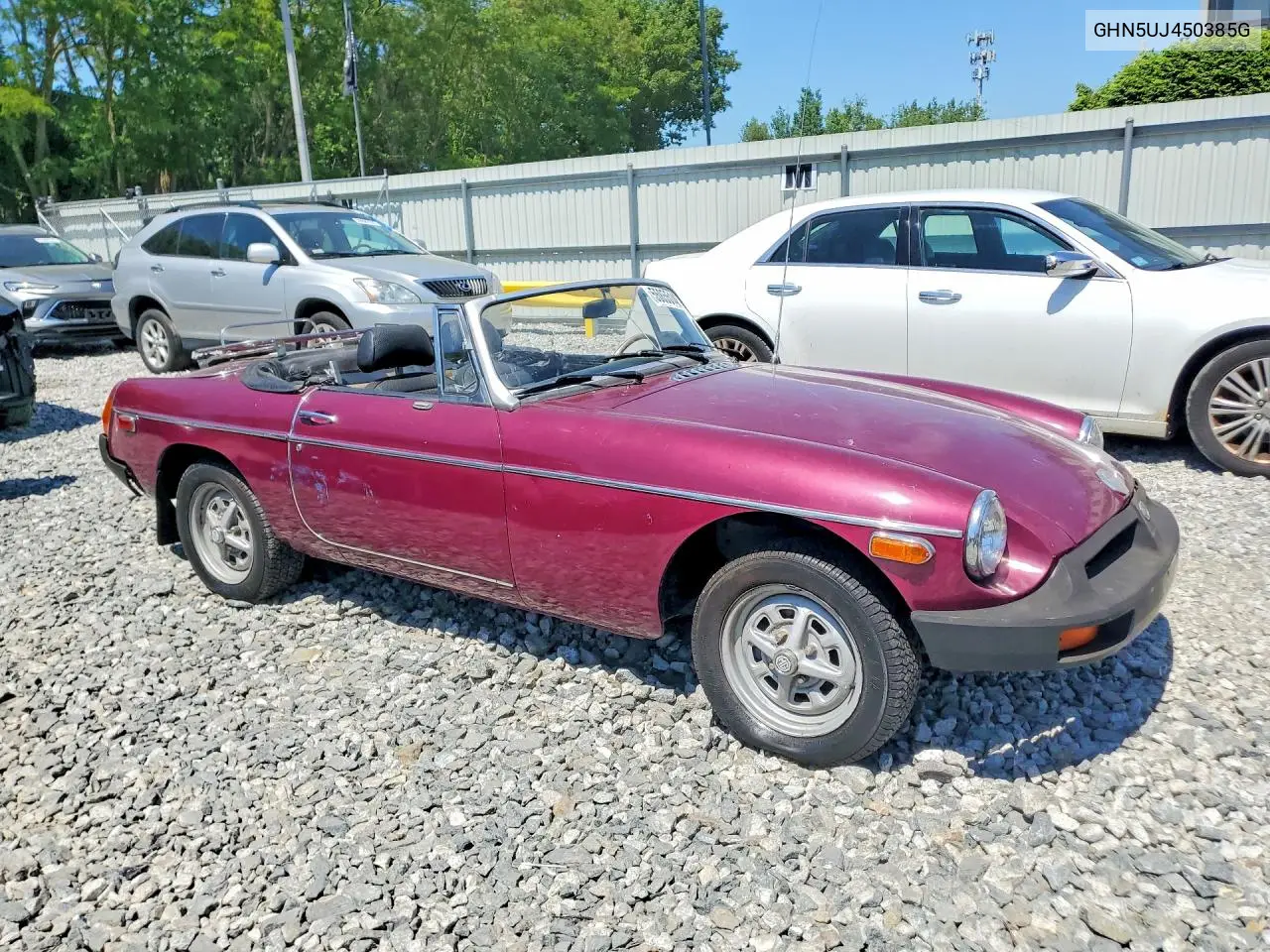 1978 Mg Mgb VIN: GHN5UJ450385G Lot: 55855146