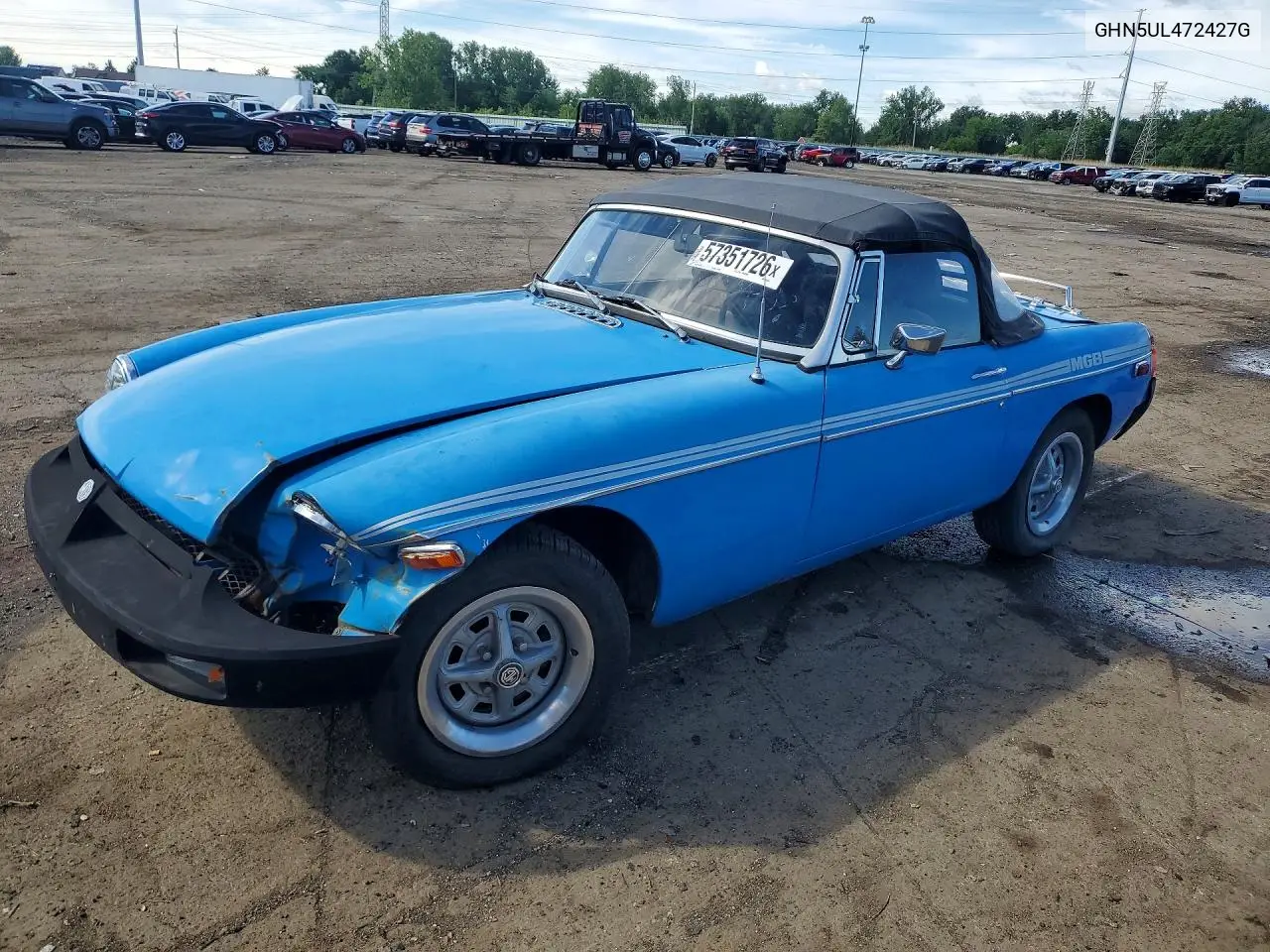 1979 Roadster Mg VIN: GHN5UL472427G Lot: 57351726