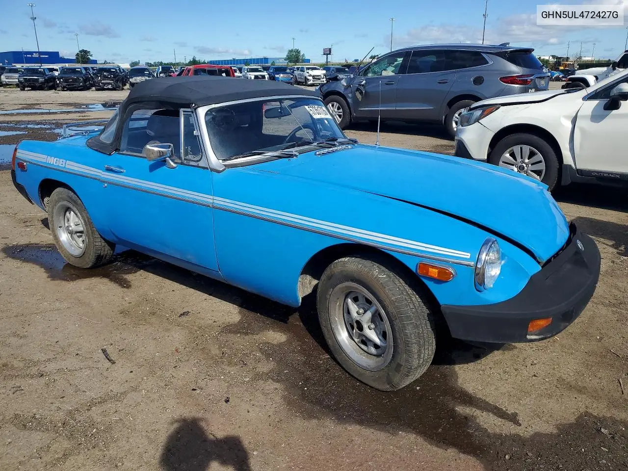 1979 Roadster Mg VIN: GHN5UL472427G Lot: 57351726