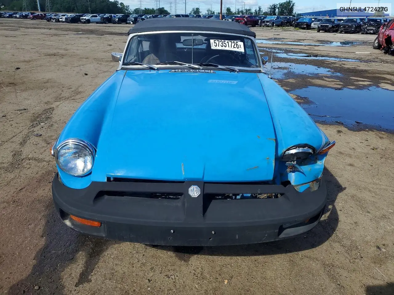 1979 Roadster Mg VIN: GHN5UL472427G Lot: 57351726
