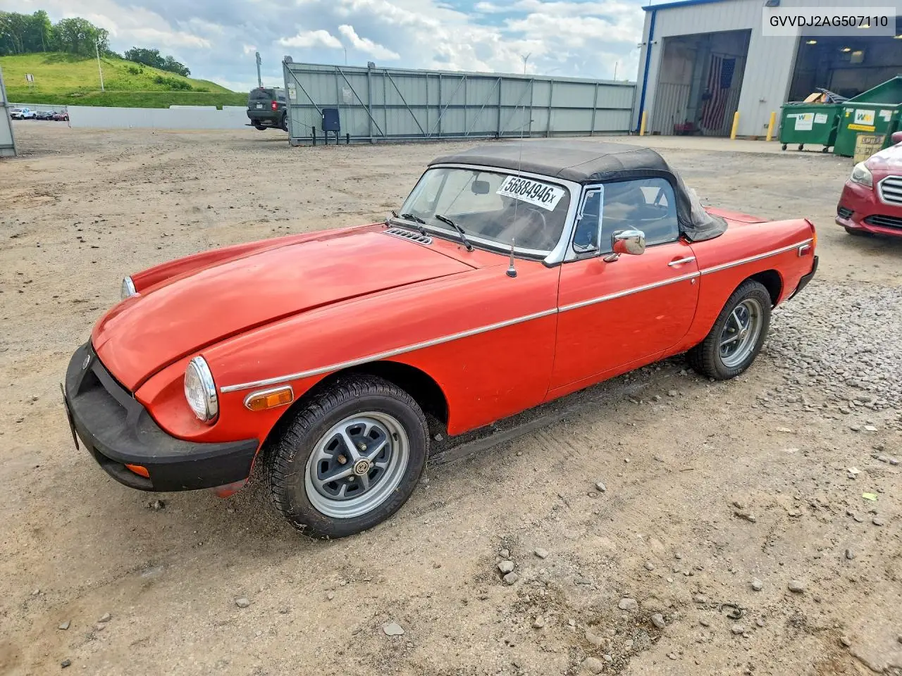 1980 Mg Mgb VIN: GVVDJ2AG507110 Lot: 56884946