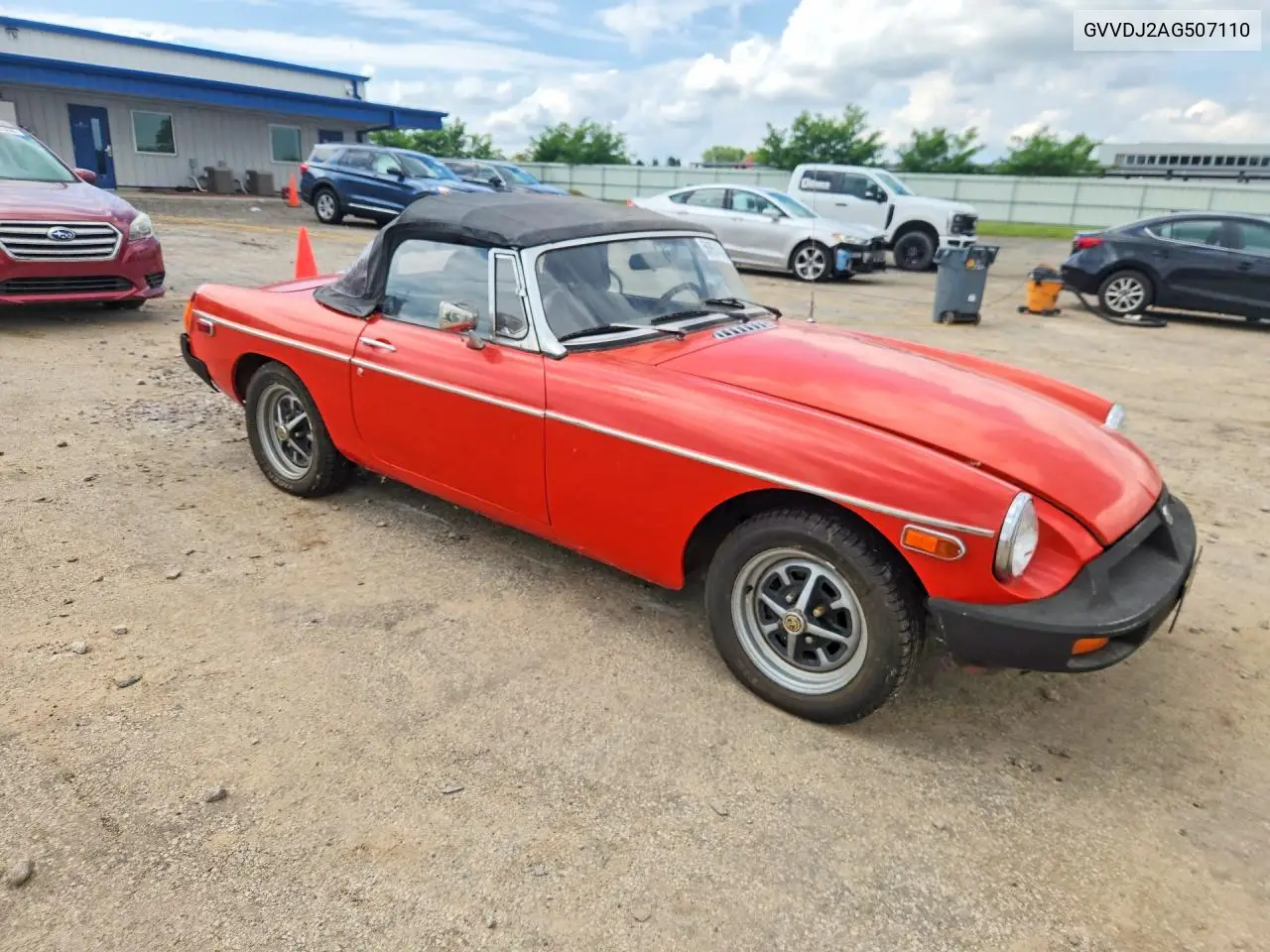 1980 Mg Mgb VIN: GVVDJ2AG507110 Lot: 56884946