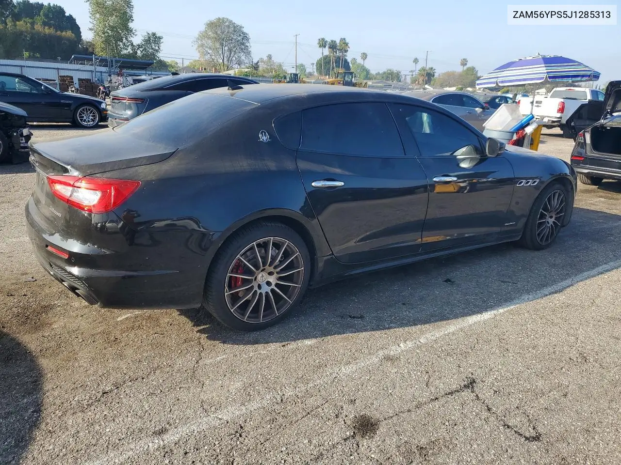 2018 Mg Quattroporte VIN: ZAM56YPS5J1285313 Lot: 46320186