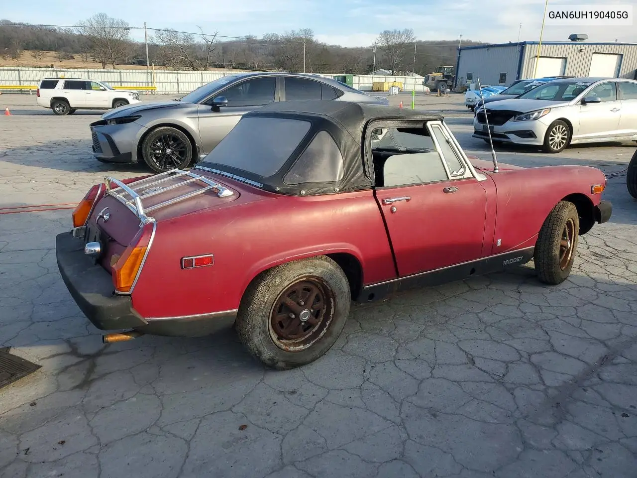 1976 Mg Midget VIN: GAN6UH190405G Lot: 74311585