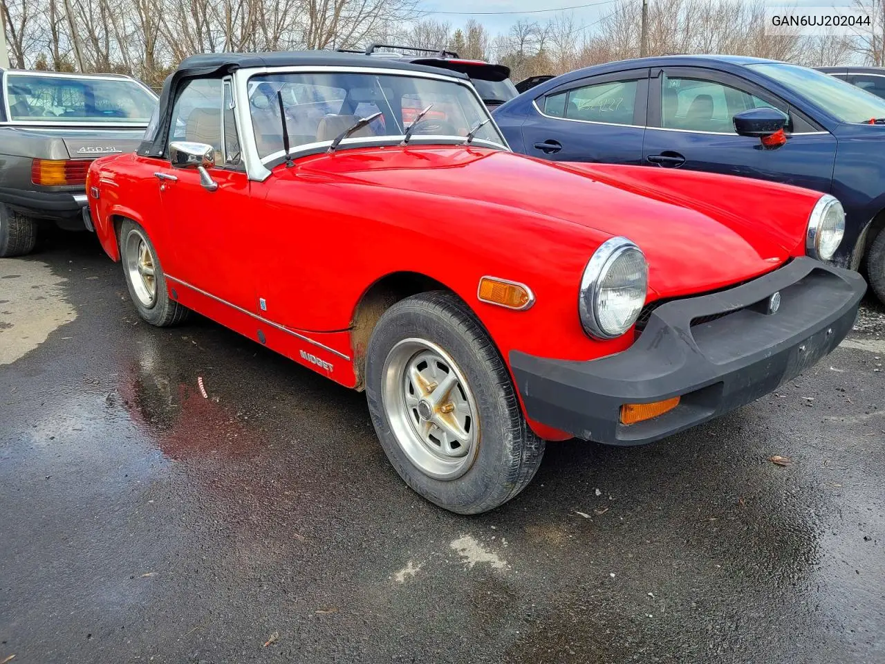 1978 Mg Midget VIN: GAN6UJ202044 Lot: 55847376