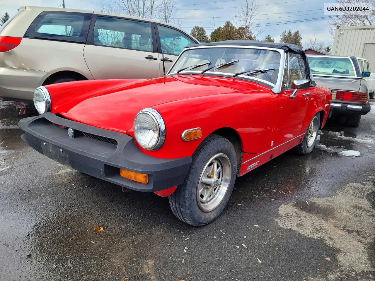 1978 Mg Midget VIN: GAN6UJ202044 Lot: 55847376
