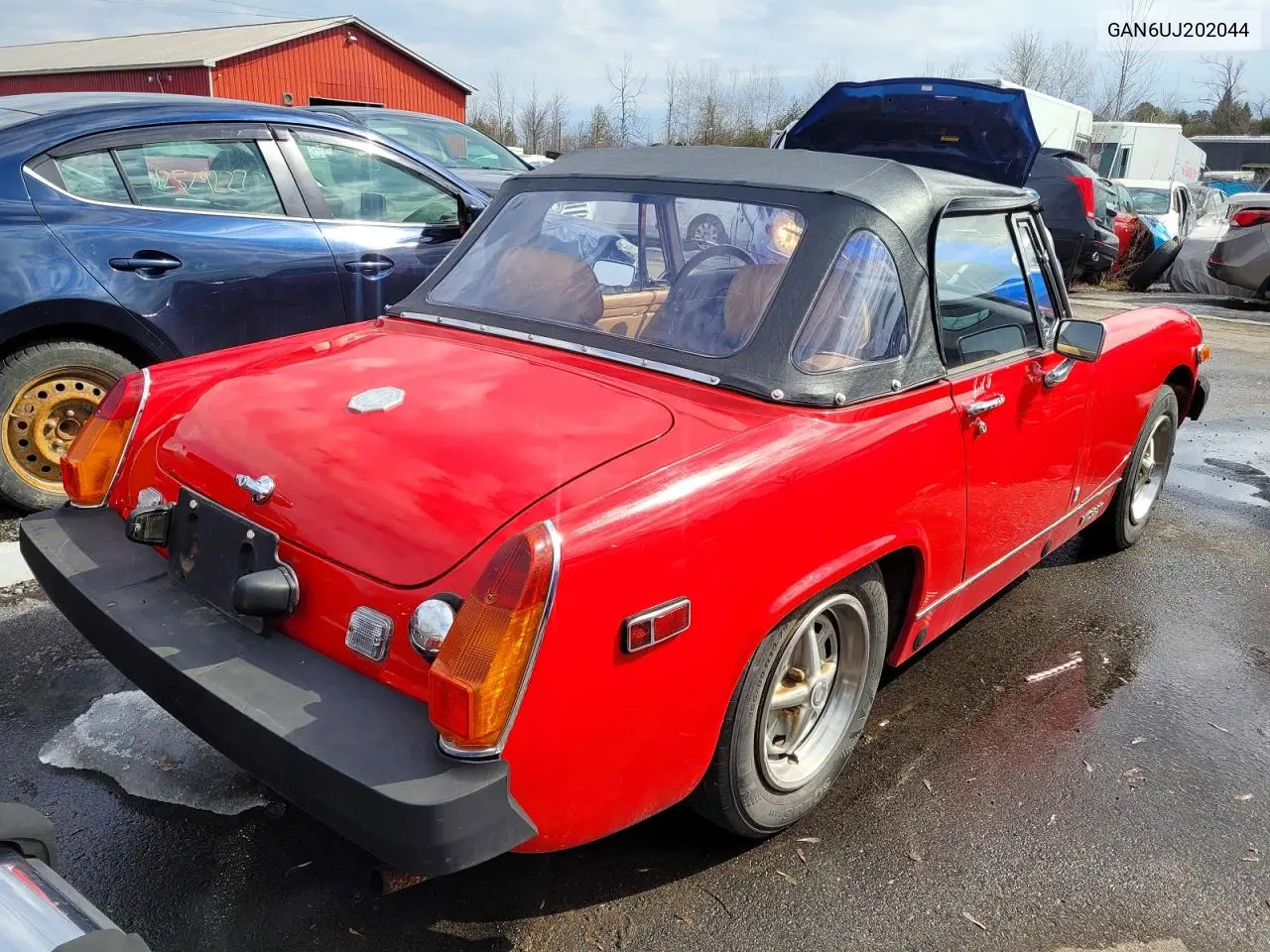 1978 Mg Midget VIN: GAN6UJ202044 Lot: 55847376