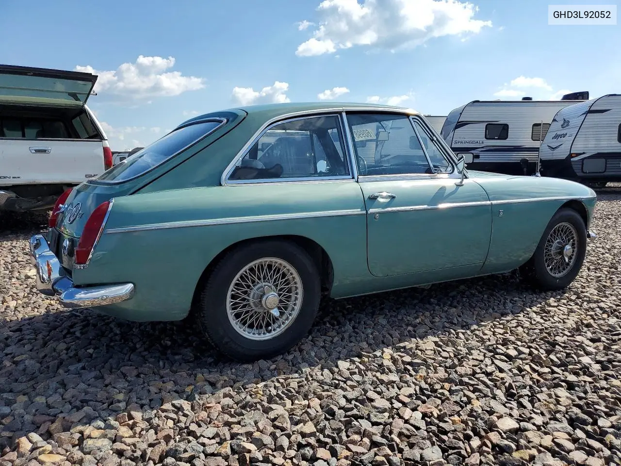 1967 Mg Mgb VIN: GHD3L92052 Lot: 60998116