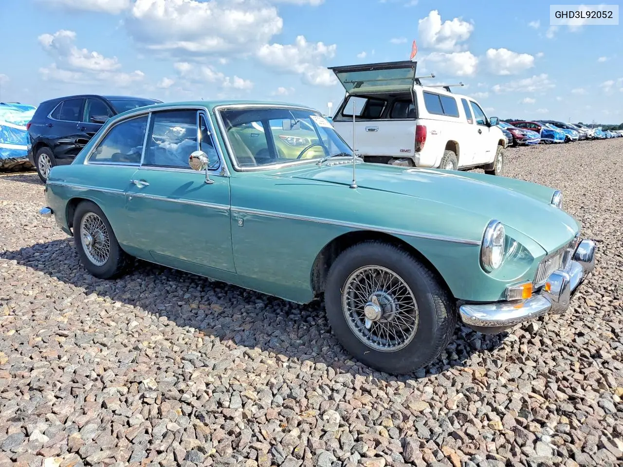 1967 Mg Mgb VIN: GHD3L92052 Lot: 60998116