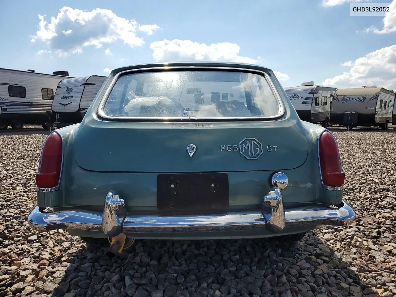 1967 Mg Mgb VIN: GHD3L92052 Lot: 60998116